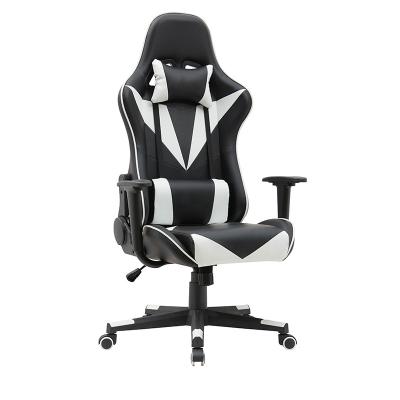 China Swivel Office PC Computer Gaming Spinning Chair Customized High Back Leather Wrapping PU Gaming Chair for sale