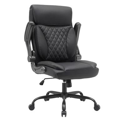 China (Height) Wholesale Customized Adjustable Swivel Height Leather Ergonomic Adjustable Office Chair Luxury Executive Office Chair for sale