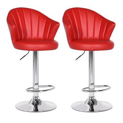 China Cheap Modern China Factory 2 Piece Set Bar Stools Luxury Kitchen Counter Height Adjustable Bar Chair Set for sale