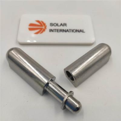 China 316 stainless steel industrial hinge 100mm water drop ball welding hinge for heavy duty door for sale