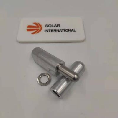 China Industrial Aluminum Welding 80mm Hinge Water Drop Weld On Hinge For Door And Window for sale