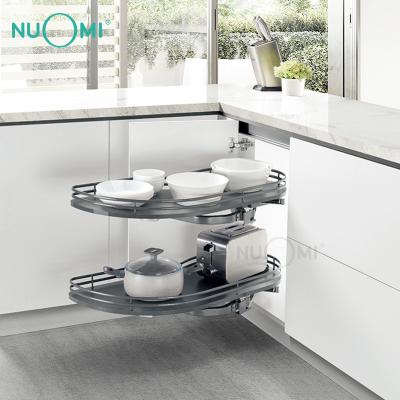 China Revoling Universal Storage Series Opening NUOMI Majaz Kitchen Corner Magic Basket for sale