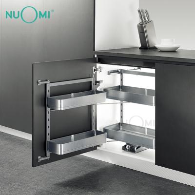 China NUOMI Alpha Series Storage Kitchen Cabinet Basket Pull Out Basket For Kitchen Organize for sale