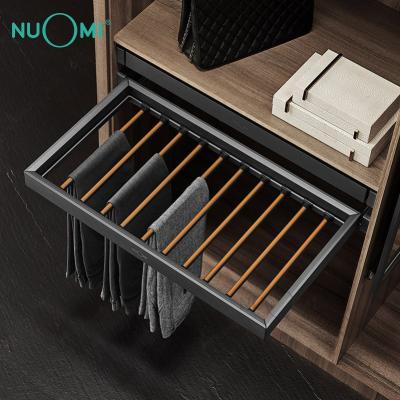 China Modern NUOMI JADE Series Home Furniture Hardware clothes pull-back pull-out pants stretches for sale