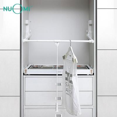 China (Other) Nuomi Martha Series China Factory Soft Adjustable Metal Hanger Cabinet Sclosing Organizer for sale