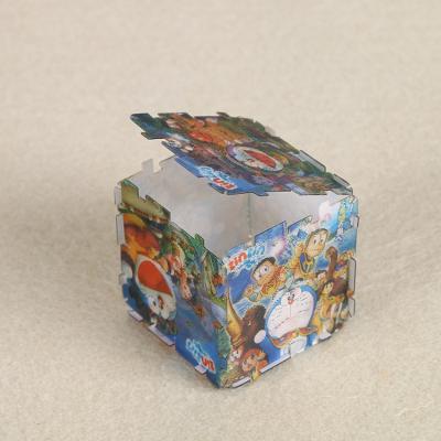 China Promotion Gift and Toys Assemble Cube Toy 3D Plastic Puzzle for sale