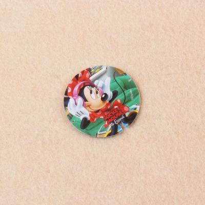 China 100% factory supplier eco-friendly cartoon tazo cards small plastic pogs for sale