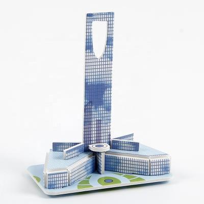 China World Famous Cartoon Toy EPS Foam Model Building 3D Puzzle Toy for sale