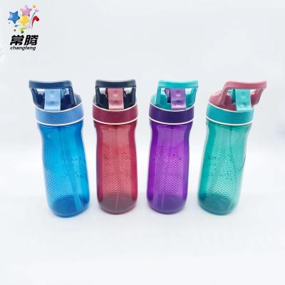 China Sustainable Portable Plastic Water Bottle Kids School Cartoon Unicorn Water Bottles For Children Gift Promotion for sale