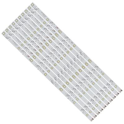 China 5800-W50005-0P00 TV backlight strip is suitable for 50V8E 50G6 50N2 50F6 50F5A TV backlight strip 10 strips 6 concave lights len for sale