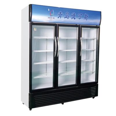 China Factory Wholesale Horizontal European Refrigerator Chest Display Commercial Large Capacity Display Refrigerator Rectangle for sale