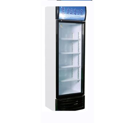 China Factory Supermarket Wholesale Cold Drinks Refrigerator Display Cabinet Milk Freezer Vertical Rectangle for sale