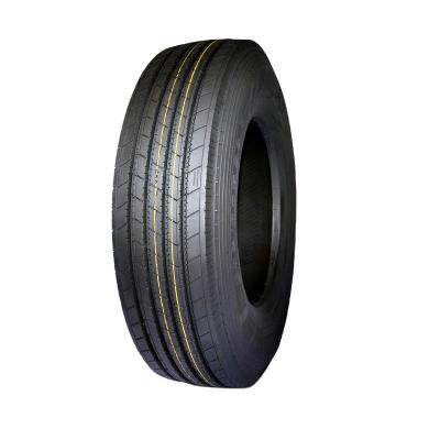 China Natural Rubber Aosowing Brand Tubeless Truck Tires 11R22.5 12R22.5 13R22.5 315/80R22.5 for sale