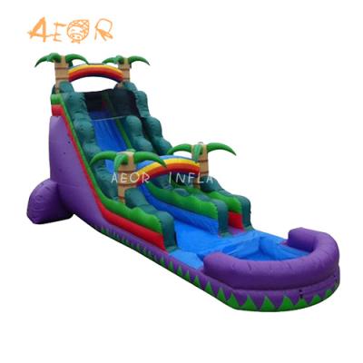 China Hot Selling Inflatable Fun Water Game Equipment For Party Inflatable Water Slide For Kids And Adult for sale