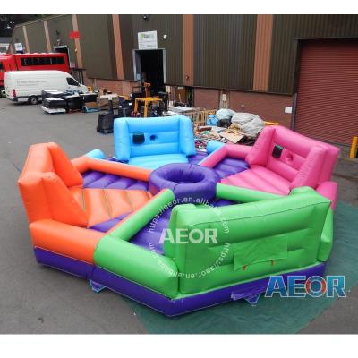 China Inflatable Hungry Hippos Rental PVC Inflatable Bouncer Game PVC for sale