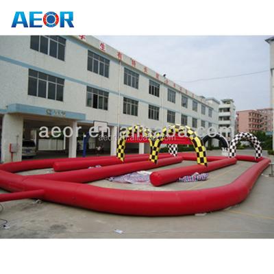 China 2012 Cheap Inflatable Slot Toy Racing Car Tracks For Kids for sale