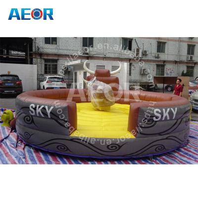 China PVC hot sale and high quality cheap inflatable mechanical bull for sale /kids mechanical bull/price mechanical bull for sale