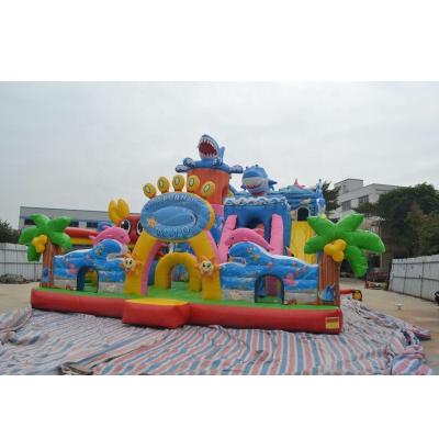 China Freestanding Inflatable Playground Customize Inflatable Castle Bouncer House Used Commercial Bounce Houses For Sale for sale