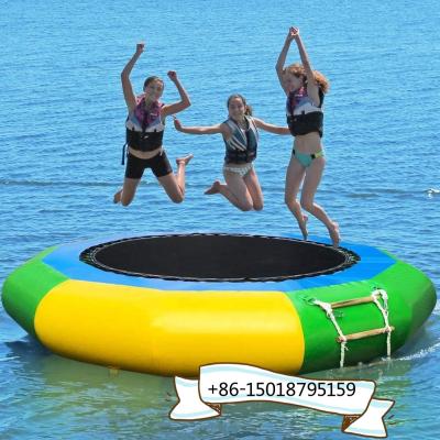 China Free Shipping Cheap Price Inflatable Water Fun Water Trampoline Inflatable Water Games for sale