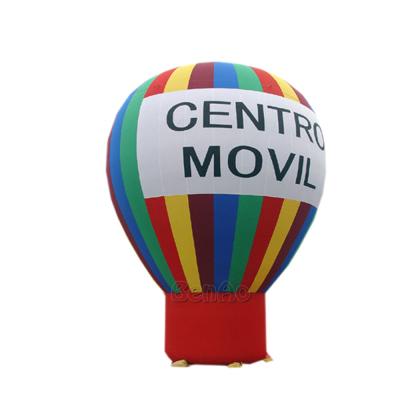 China 0.4--0.6mmPVC Giant Inflator Balloon Inflatable Air Balloon / Roof Top Balloons for sale