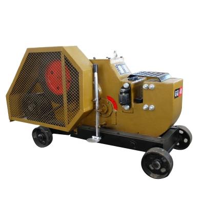 China Construction projects electric rebar iron cutting machine pedal control rebar cutting machine for sale