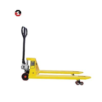 China Garment Shops Best Seller Price Hand Spare Parts Manual Pallet Truck With Lithium Battery for sale