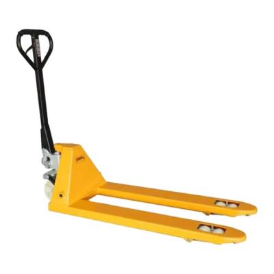 China Garment Shops Promotion China Total Pusher Hand Power Latest Technology Adjustable Pallet Truck for sale