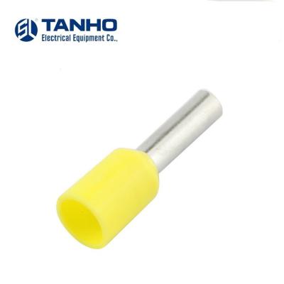 China TANHO Power Insulated Rope End Terminals Tinned Copper Ferrule End Lugs Pin Type for sale