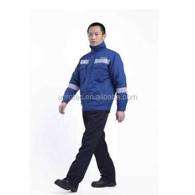 China Gas Industry Safety Welding Jacket 88% cotton+12%nylon for sale