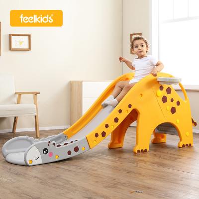 China PE Feiqitoy Giraffe Kid Slide for sale