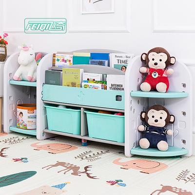 China Feiqitoy Contemporary Children's Bookcase Storage Cabinet for sale