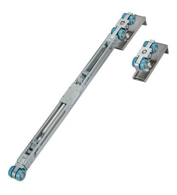 China Long Lifespan Soft Fencing 80 Kg Stainless Steel Square Sliding Door Roller Heavy Duty Wood Hardware for sale