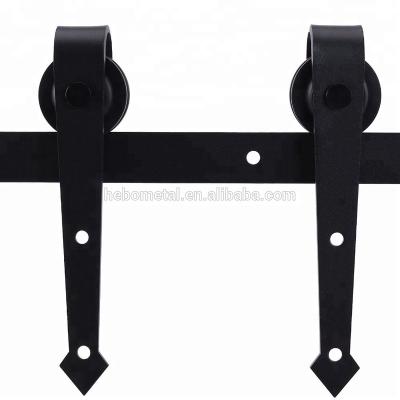 China Modern Barn Door Hardware Sliding System Accessory Heavy Duty Concealed Sliding Door Steel for sale