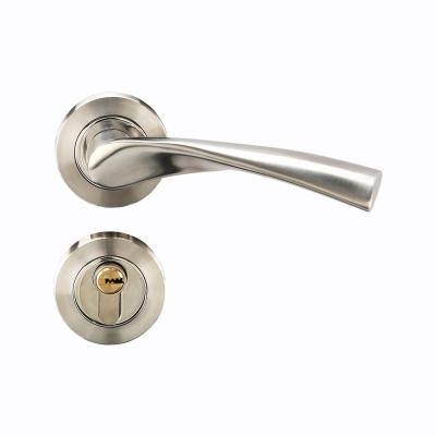 China Door handle House latest designs of stainless steel wooden door, door 500 sets Zhongshan foam inside HB-HD2007 8*8*100 NC; GUA for sale