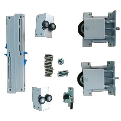 China Hot Sale Light And Durable Easy Install Sliding Door Hardware For Wooden Wardrobe for sale