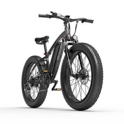 China 1000W Ebike Super Power Mountain MTB Ebike Fat Magnesium Wheels Long Range 48V 1000W Batteries 26 Inch Fat Tire Electric Bicycle for sale