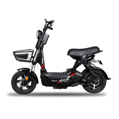 China Ride On Toy 48V Long Range Double Battery Car Pedal Scooter Adult With Basket Electric Dirt Bike for sale