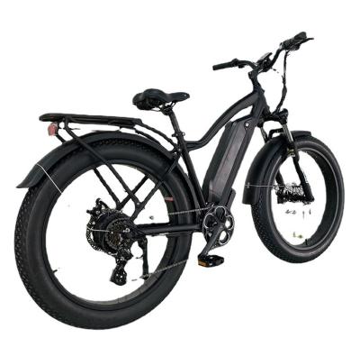 China Aluminum Alloy 26' Beach Bike Mountain Bike Snow E-Bike Electric Bicycle 36v Fat Tire Electric Bike 35km/h for sale