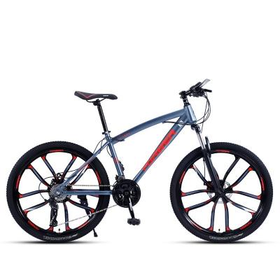 China Adult 26inch Magnesium Alloy Mountain Bike Bicycle Aluminum Alloy Bed 30 Speed ​​Ten Knife Wheel Low Damping Bicycle for sale