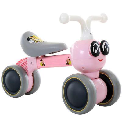 China Ride On Cheap Toy 2022 Hot Sale Customized Product Baby Walker Scooter Fourwheels Sliding Baby Cute Balance Bike Ride On Car for sale