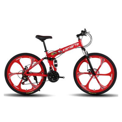 China High Quality Steel 27 Inch Mountain Bike 26 Speed ​​Six Knife Wheel Fashion Adult Bicycle for sale