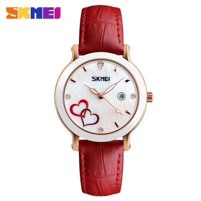 China skmei 9144 Current Alarm Design Excellent Brand Wrist Watch Quartz Watch For Woman Waterproof for sale