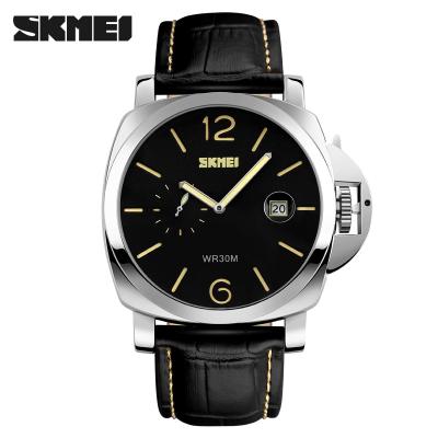 China Best selling day/date factory price skemi brand wristwatch quartz luxury watch for man for sale