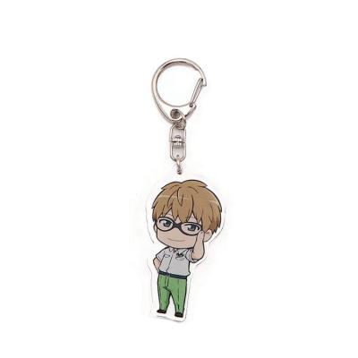 China Model Key Chain Made by Cute Cartoon Custom Logo Model, Acrylic Key Chain Anime for sale