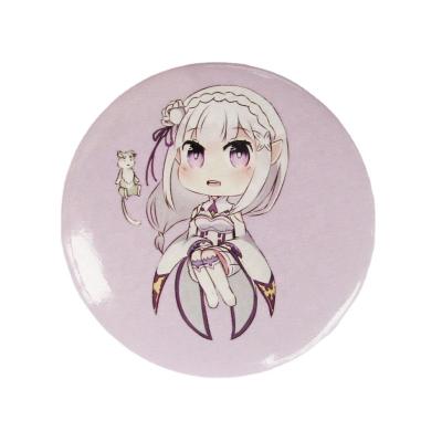 China Europe Custom Design Offset Printing Lapel Pins Card Purple Girl Angel Cartoon Figure Christmas Pins for sale