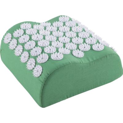 China Wearing Eco-friendly 100% Cotton Acupressure Massage Pillow Private Label Acupressure Neck Pillow for sale