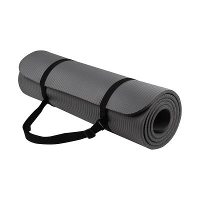 China Bodybuilding Eco Friendly Custom Non-slip Harbor NBR Yoga Mat for sale