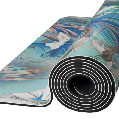 China Non-toxic& Odorless& Eco-friendly& 15 Mm Various Color PU Kids Available Wearing Eco Friendly Custom Round Custom Yoga Mats for sale