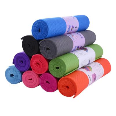 China Wearing Height 8mm Yoga Pilates PVC New Eco-Friendly Custom Made Bound Mat Eco-Friendly High for sale