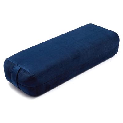 China Kapok Eco Friendly Organic Rectangle Big Yoga Bolster ECO Yoga Pillow Cotton Yoga Pillow Bolster Bolster for sale